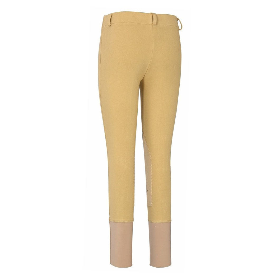 TuffRider Children's Starter Lowrise Pull-On Knee Patch Breeches