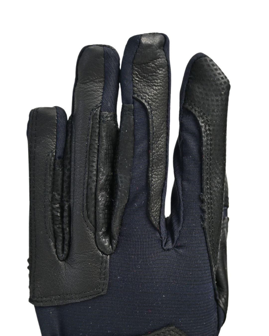 Correct Connect - Tackified Copper Tech™️ Leather Premium Riding Glove in Black