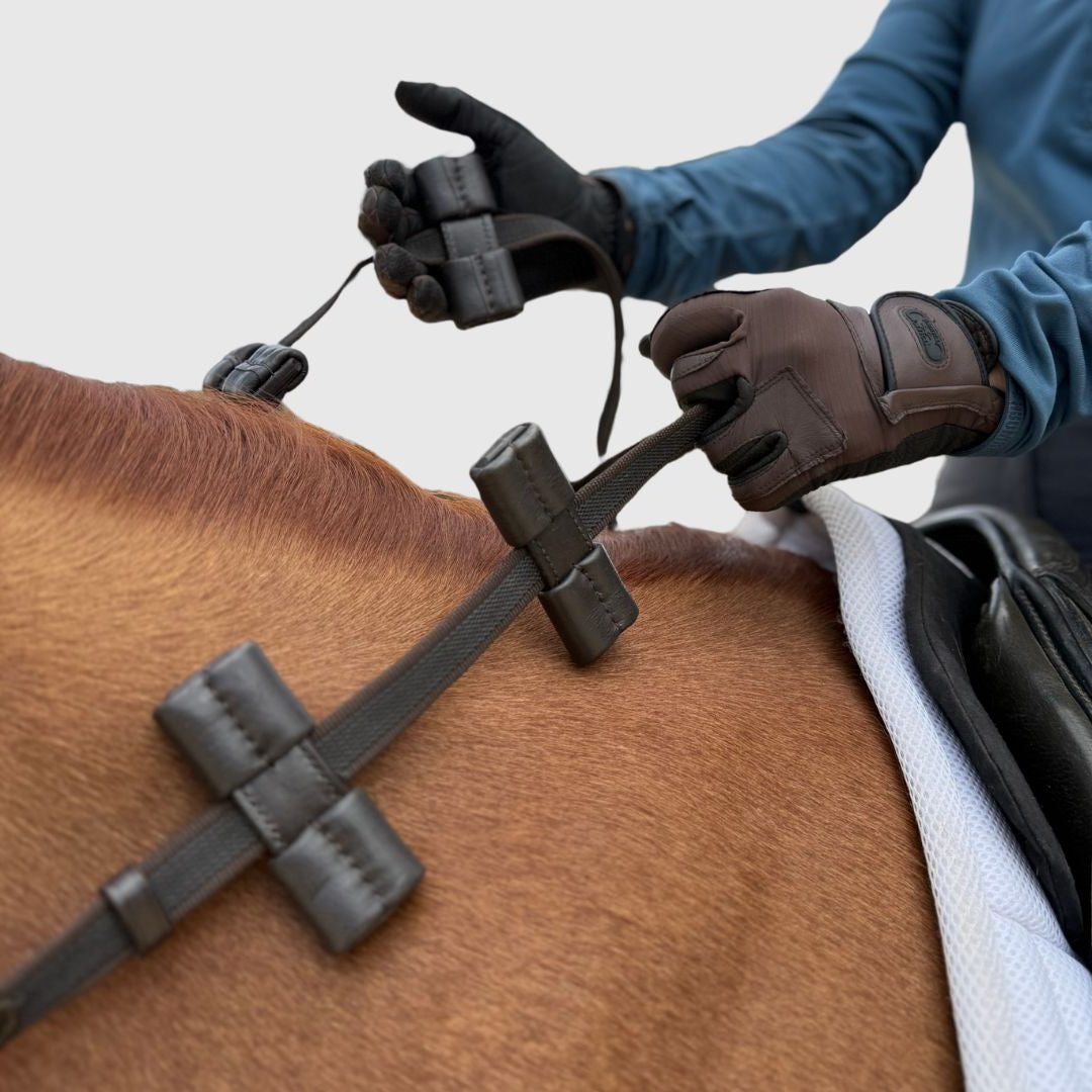 Correct Connect - Aaron Vale Rein-3 Padded Hand Grips (Pony)