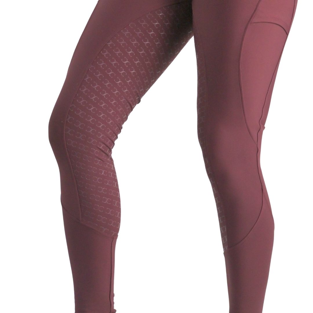 Correct Connect - Burgundy Just Right Summer Breeches