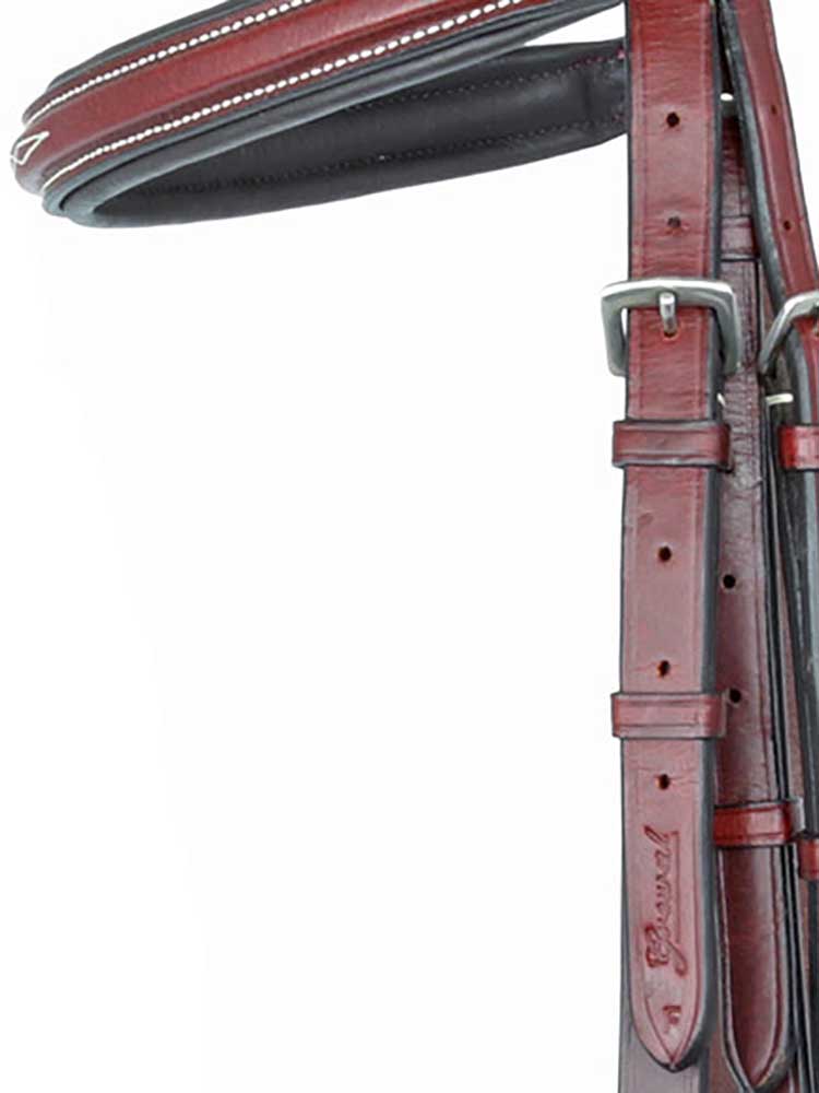Grewal Equestrian - St. Andrews Square Raised Hunter Bridle