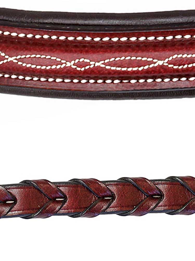 Grewal Equestrian - St. Andrews Square Raised Hunter Bridle