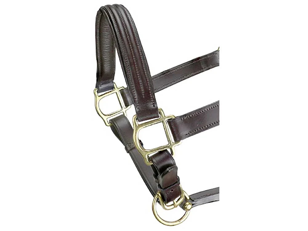 Grewal Equestrian - Triple-Stitched Leather Halter