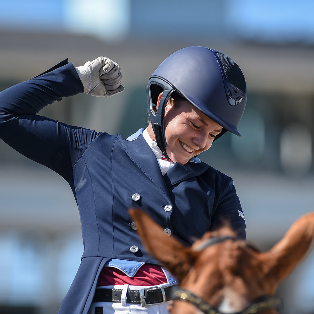 IRH XLT Matte finish Premium Show Helmet