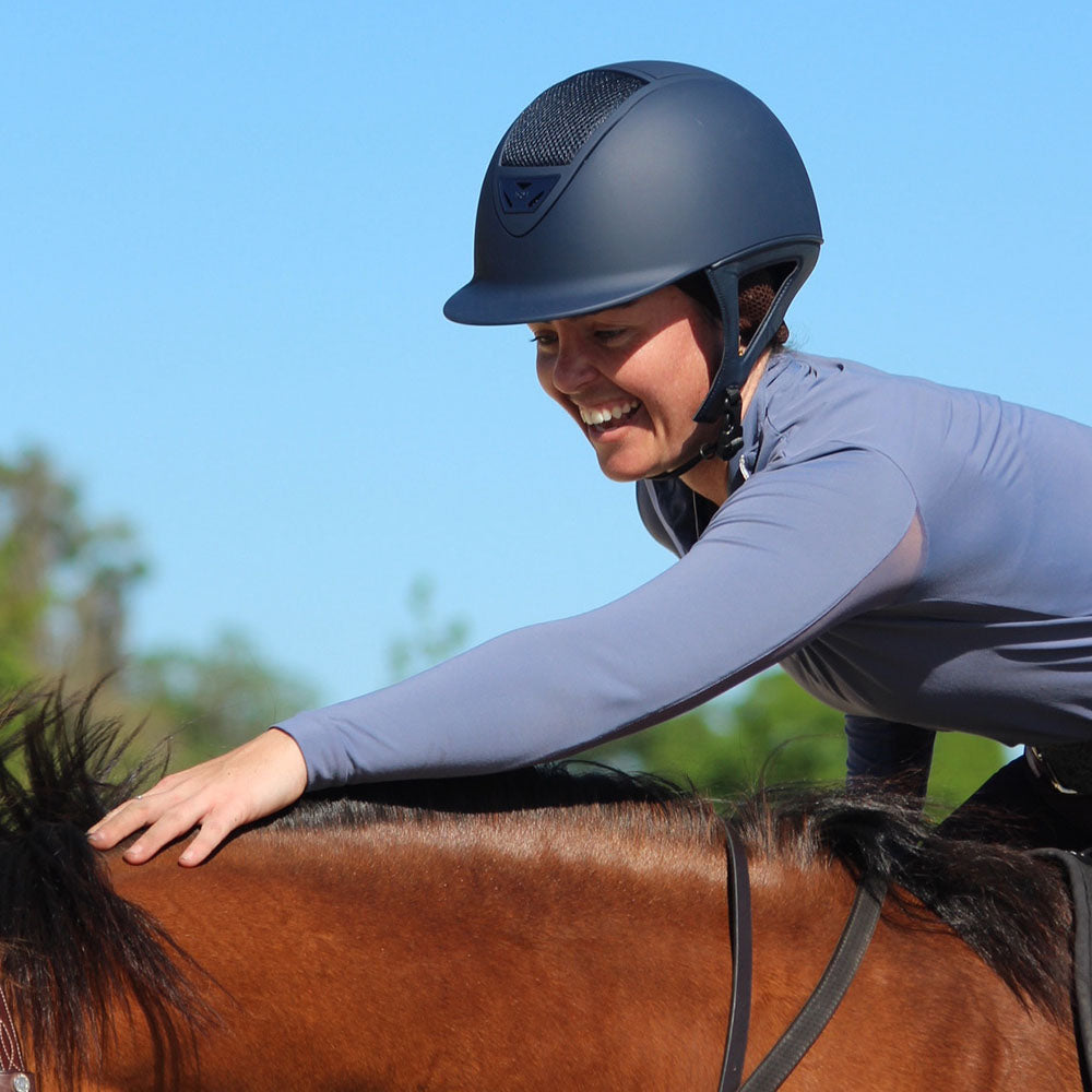 IRH XLT Matte finish Premium Show Helmet