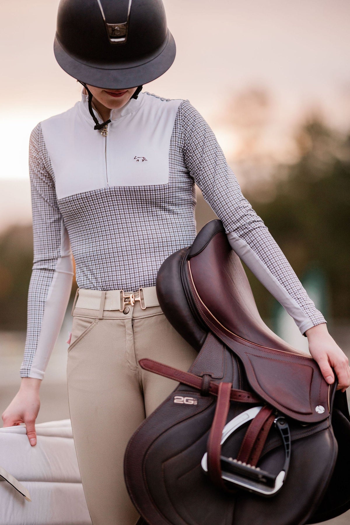The Proper Fox - Houndstooth Sun Shirt