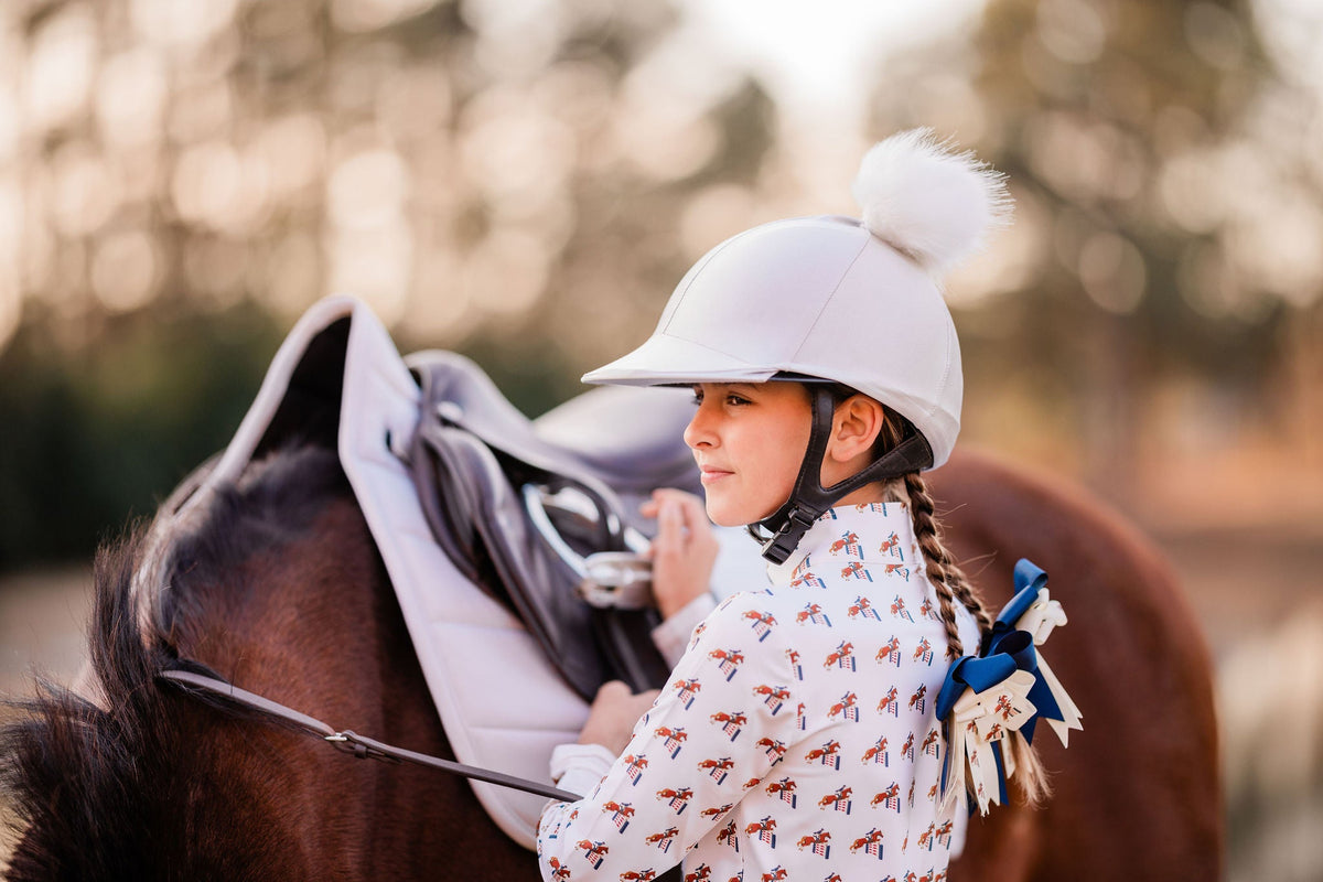 The Proper Fox - Grey Helmet Cover