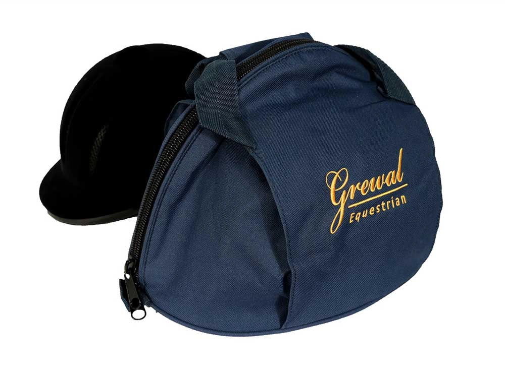 Grewal Equestrian - Royal Blue Helmet Bag