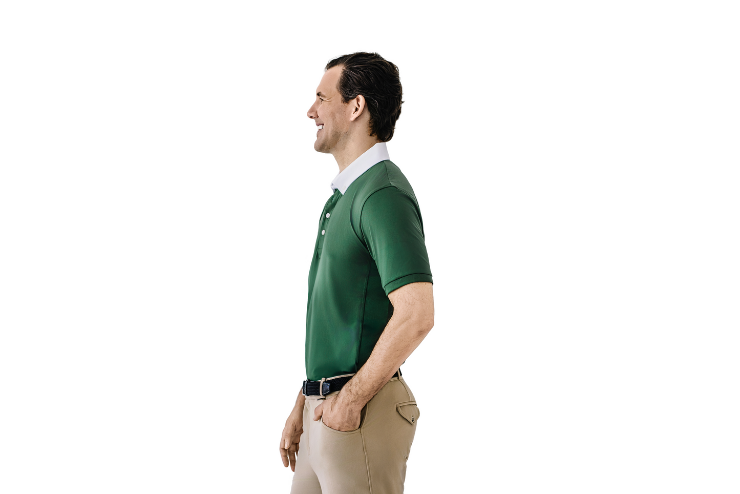 Ovation - Men's Classic Short Sleeve Polo Show Shirt - Hunter