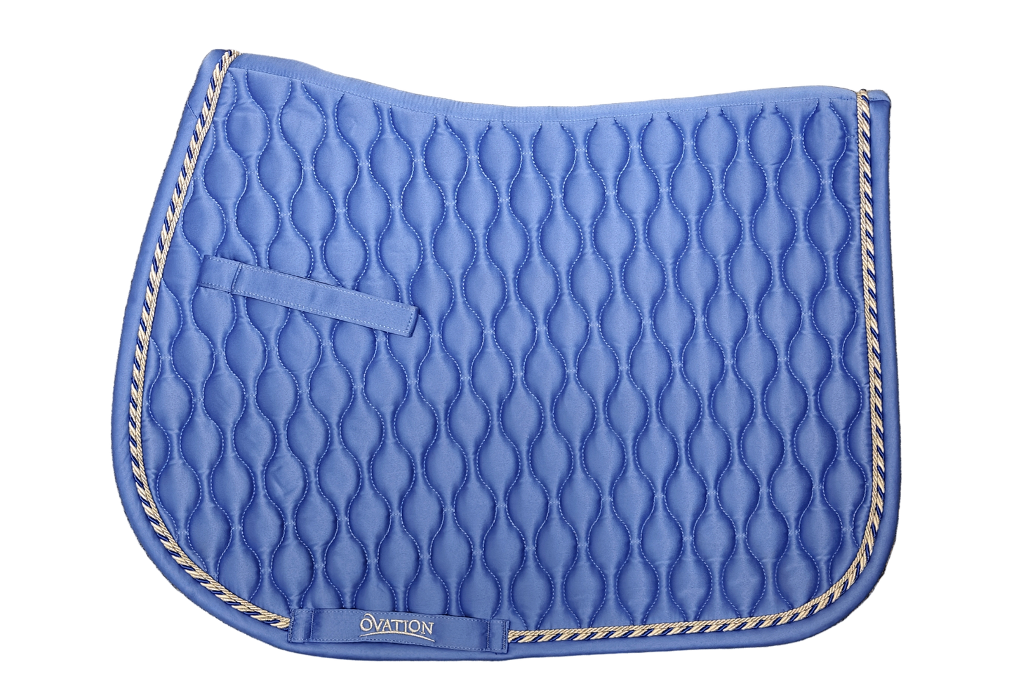 Ovation - Quilted Satin All-Purpose Saddle Pad - Royal