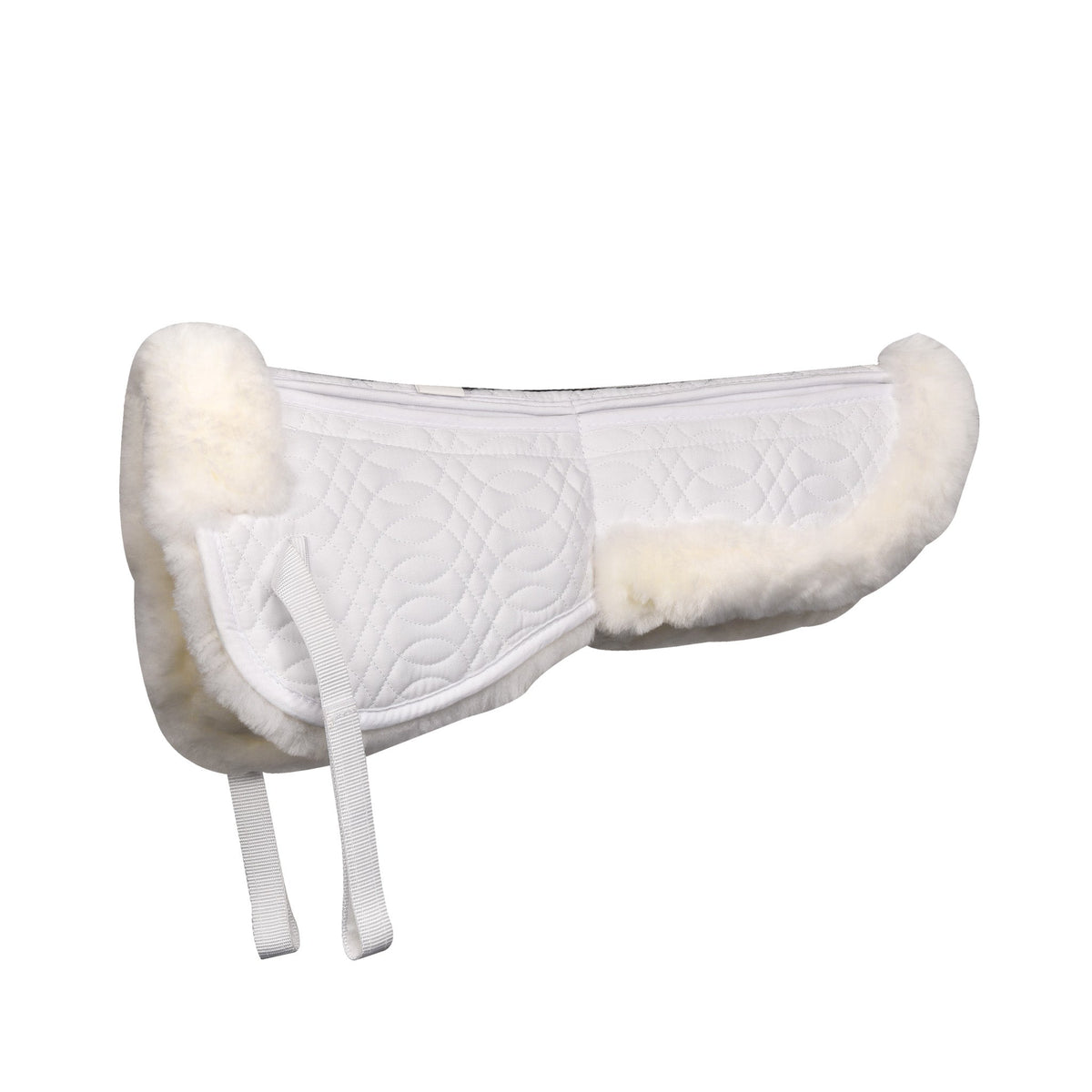 Ovation - Europa Sheepskin 4-Shim Half Pad - White/White