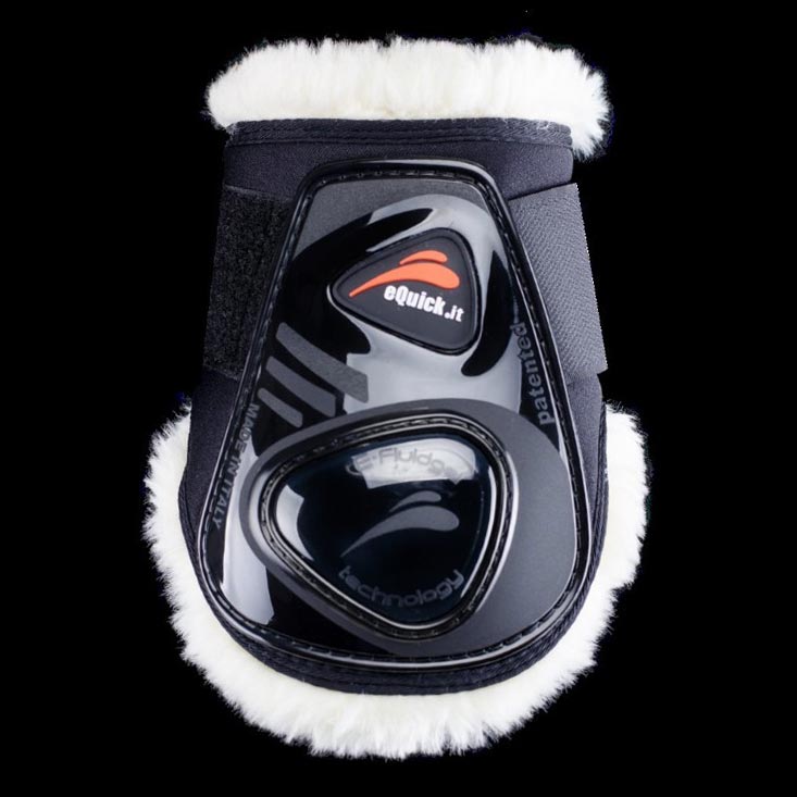 eQuick - eShock Legend Rear Velcro Fluffy Boot