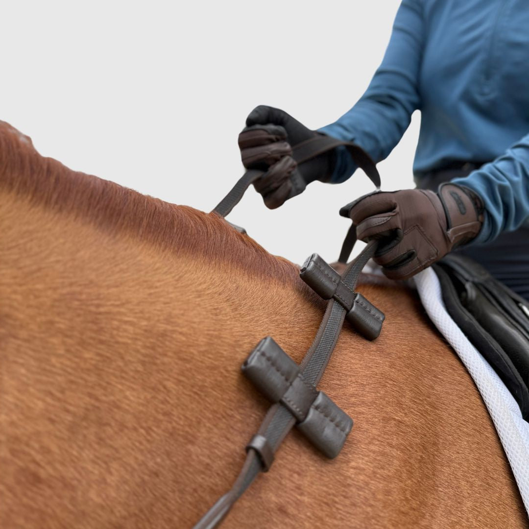 Correct Connect - Aaron Vale Rein-3 Padded Hand Grips (Pony)