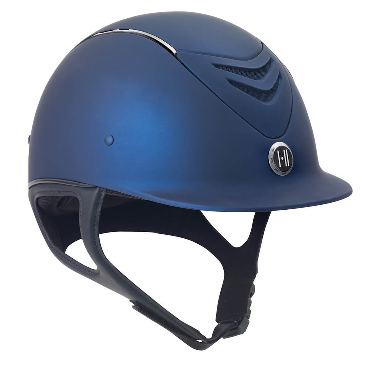One K - MIPS™ CCS Helmet - Navy Matte with Chrome Rail