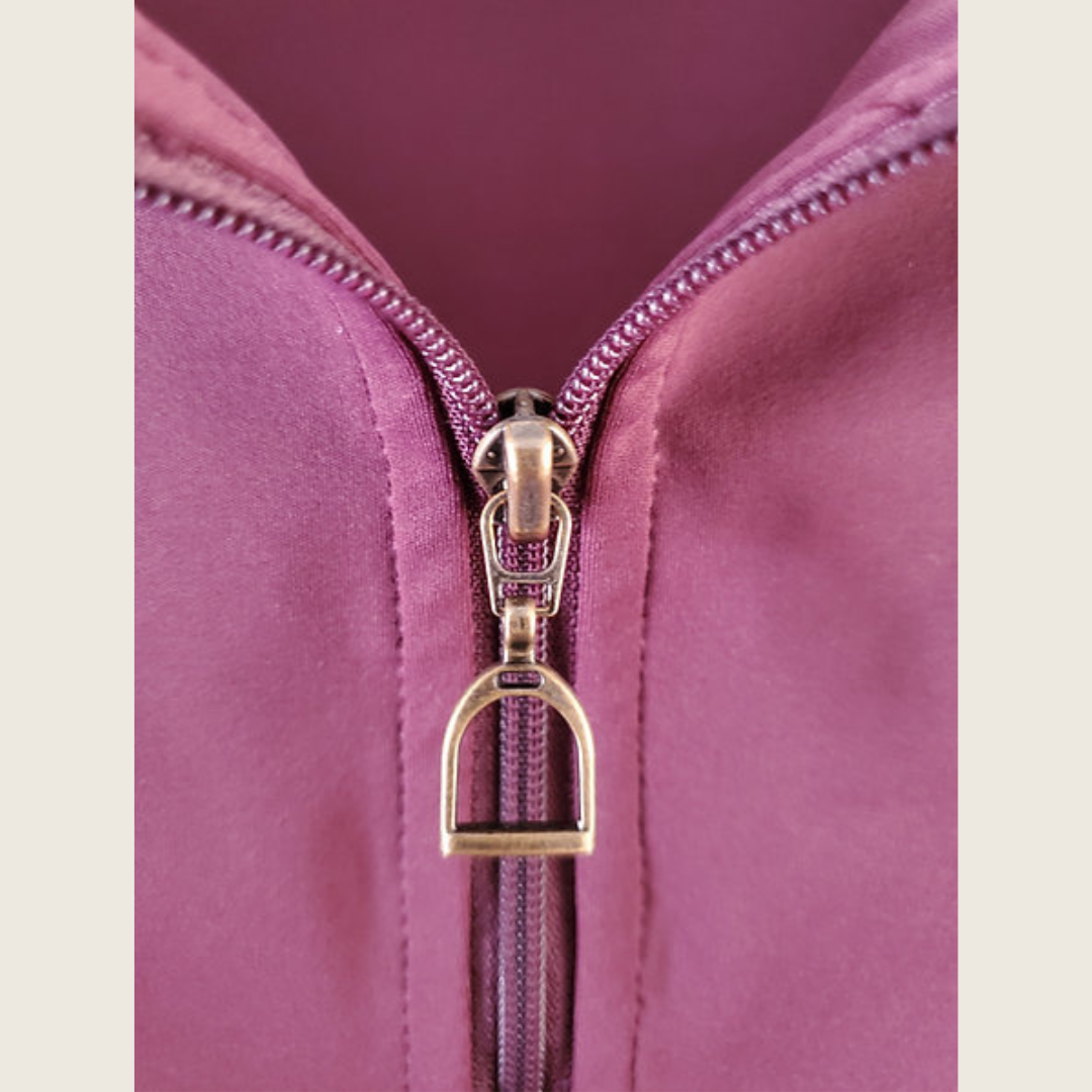 Dressage Queen Dream - Burgundy Riding Shirt