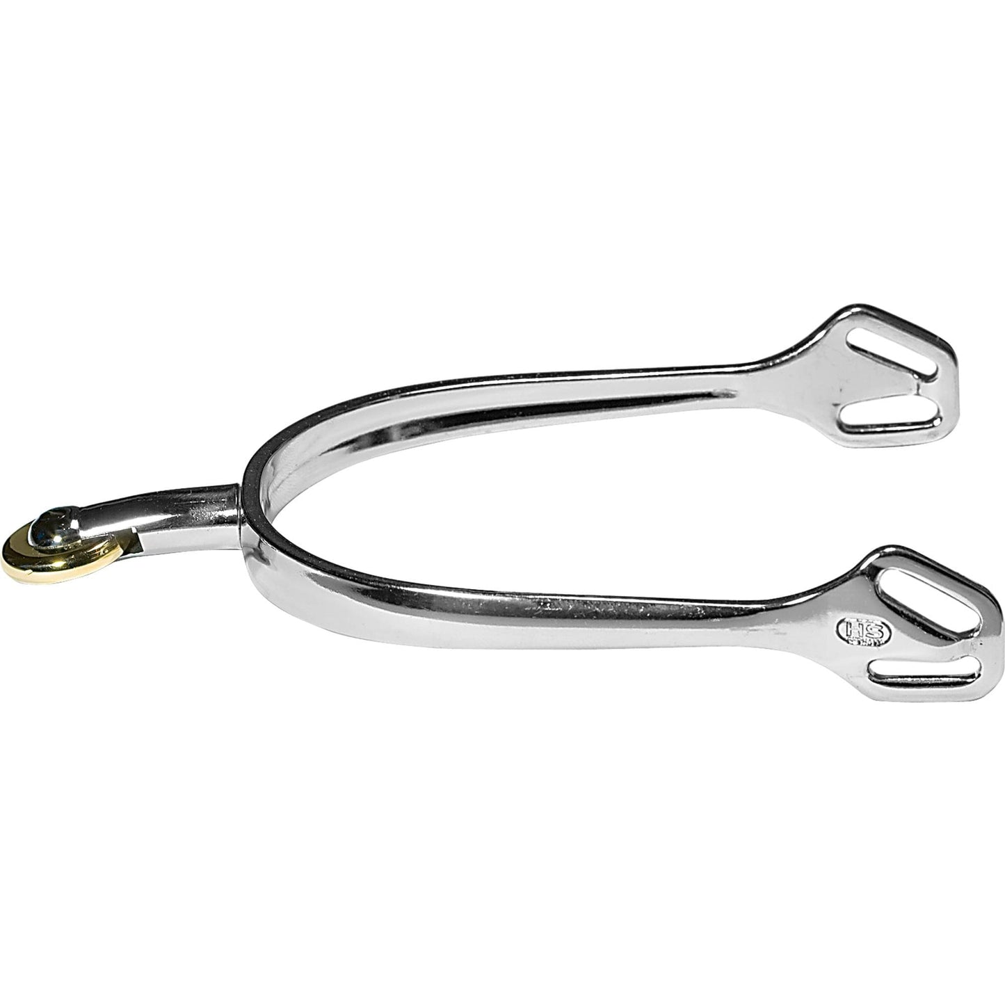 Herm Sprenger Stainless Steel Ultra Fit Spurs w/ Balkenhol Fastening and Horizontal Comfort Roller - 35mm Rounded