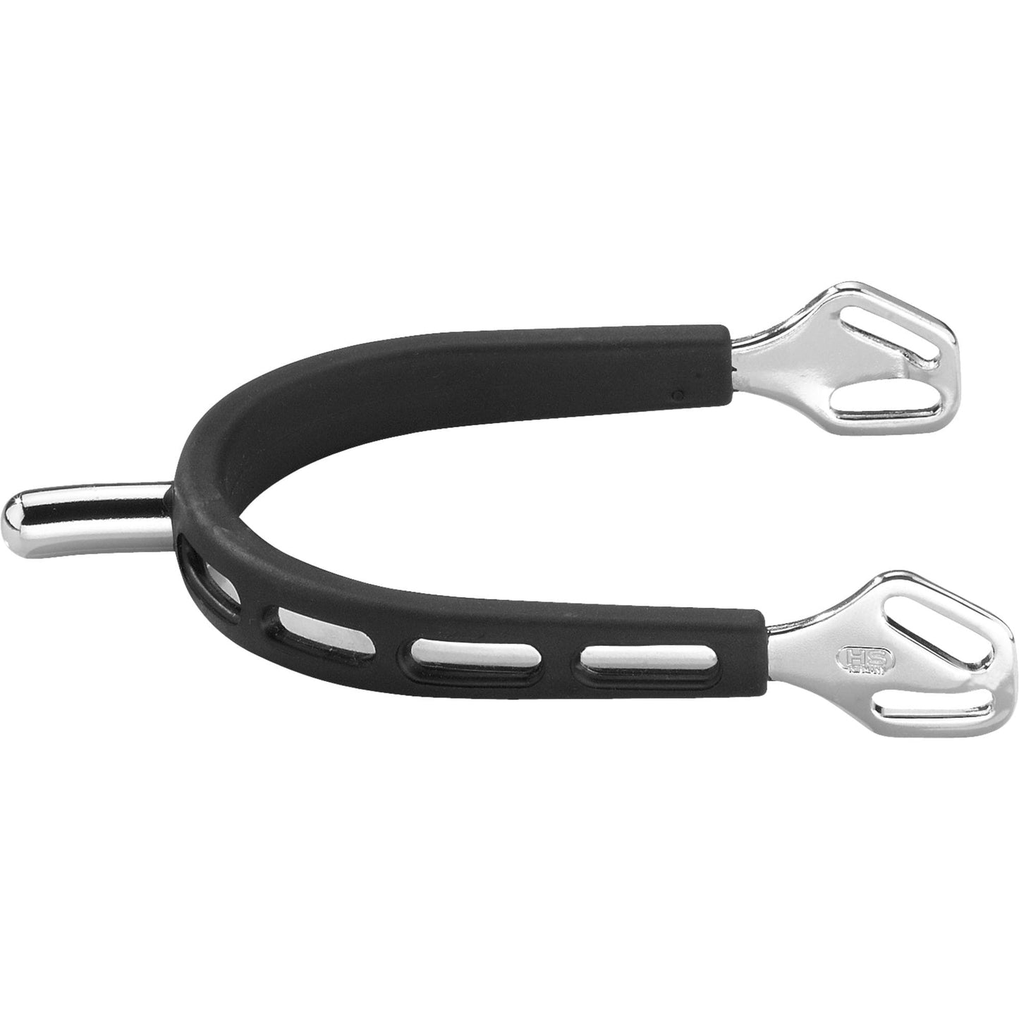 Herm Sprenger Stainless Steel Ultra Fit Extra Grip Spurs w/ Rounded Neck - 25mm