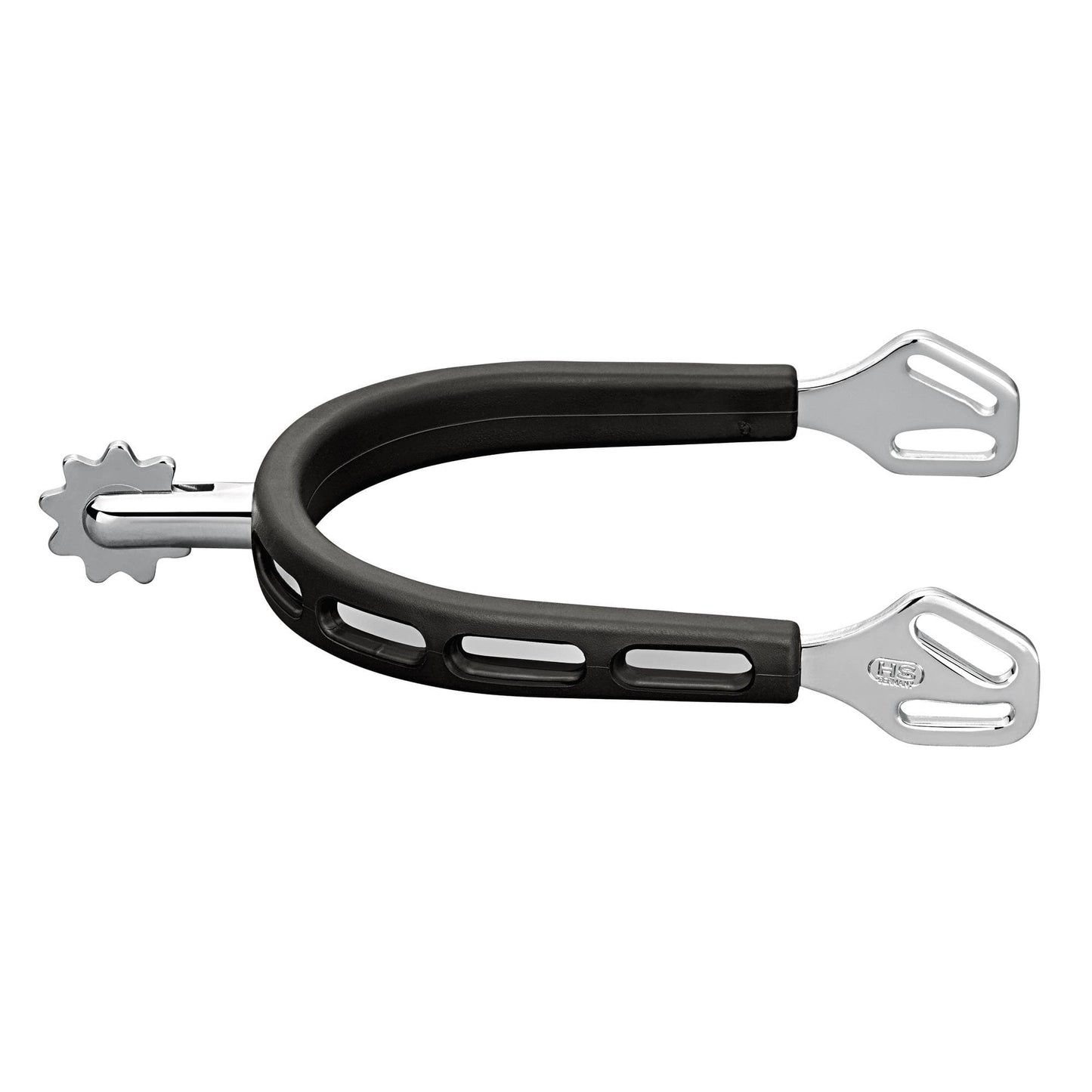 Herm Sprenger Stainless Steel Klaus Balkenhol Ultra Fit Extra Grip Spurs Pastry/Star Rowel - 30mm