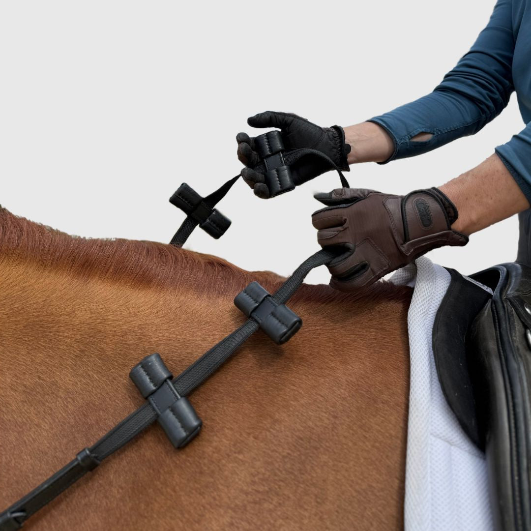 Correct Connect - Aaron Vale Rein-3 Padded Hand Grips (Pony)
