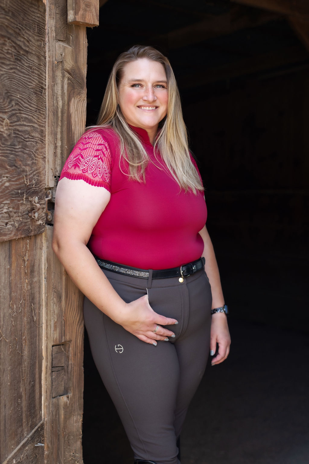 Halter Ego - Evolution Knee Patch Breeches - Demitasse