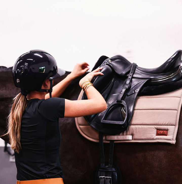 The Proper Fox - Taupe Dressage Pad