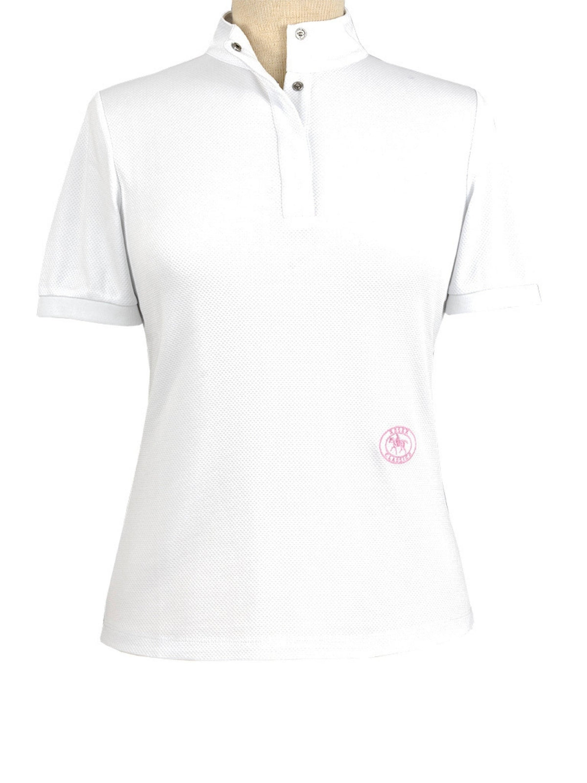 Essex Classics - Cambridge Girls Short Sleeve Show Shirt - White