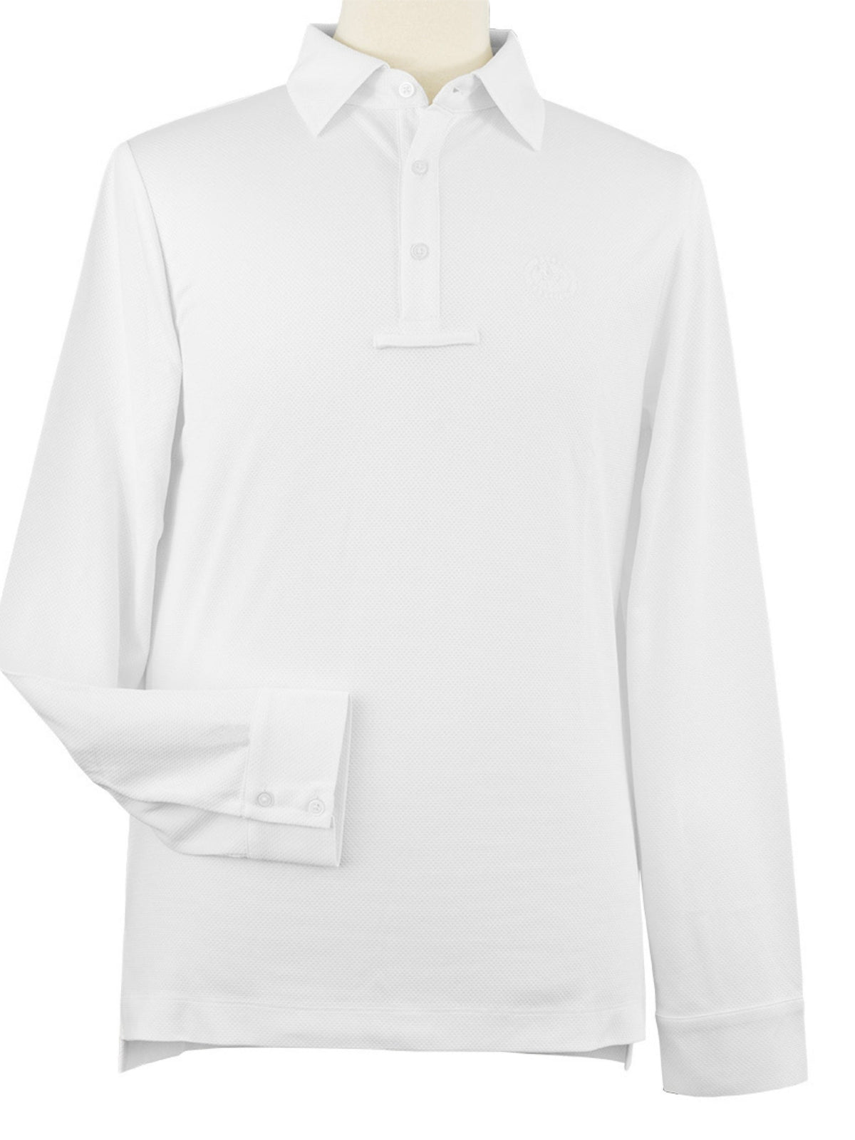 Essex Classics - Cambridge Men's Long Sleeve Show Shirt - White