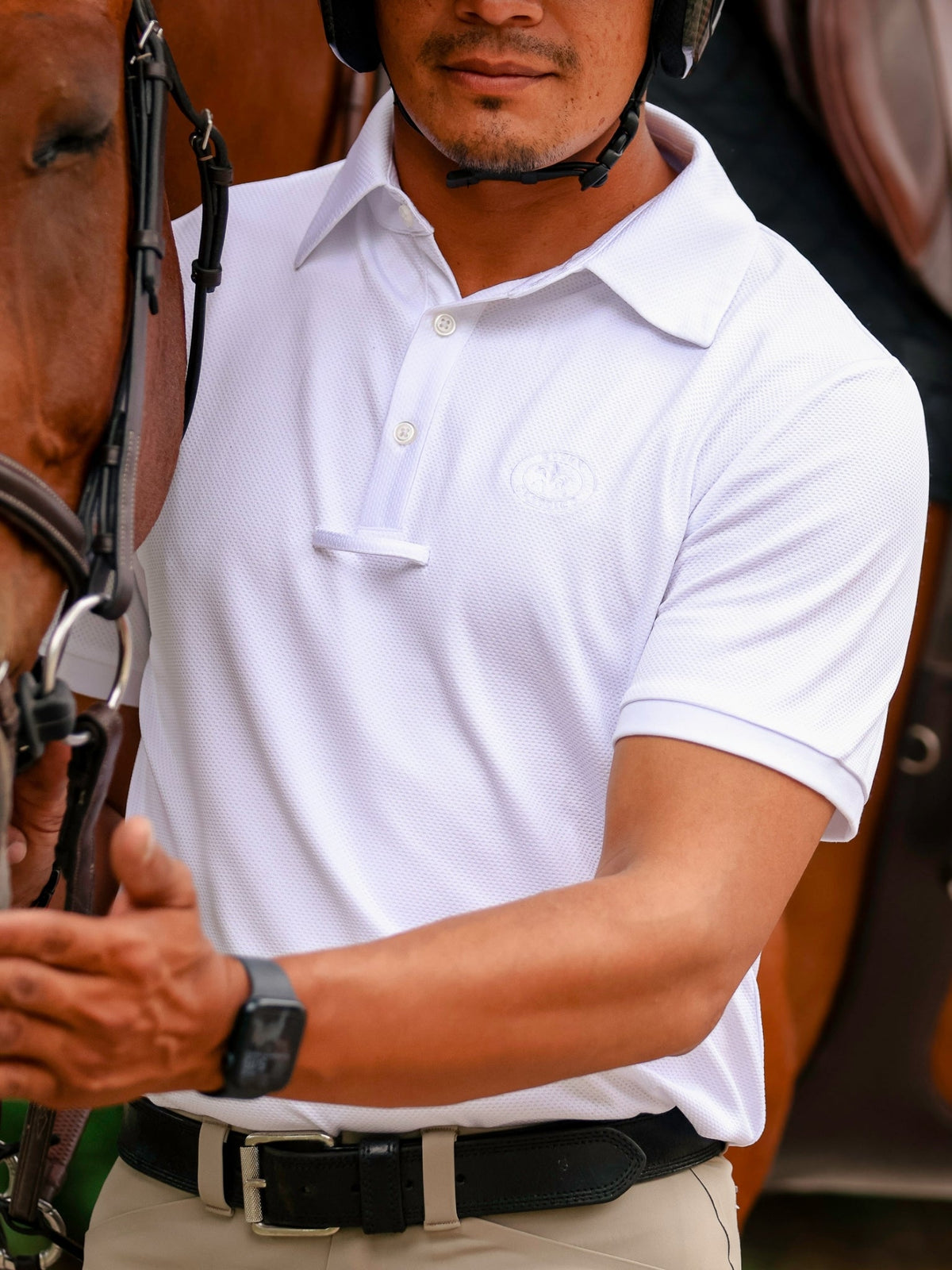 Essex Classics - Cambridge Men's Short Sleeve Show Shirt - White