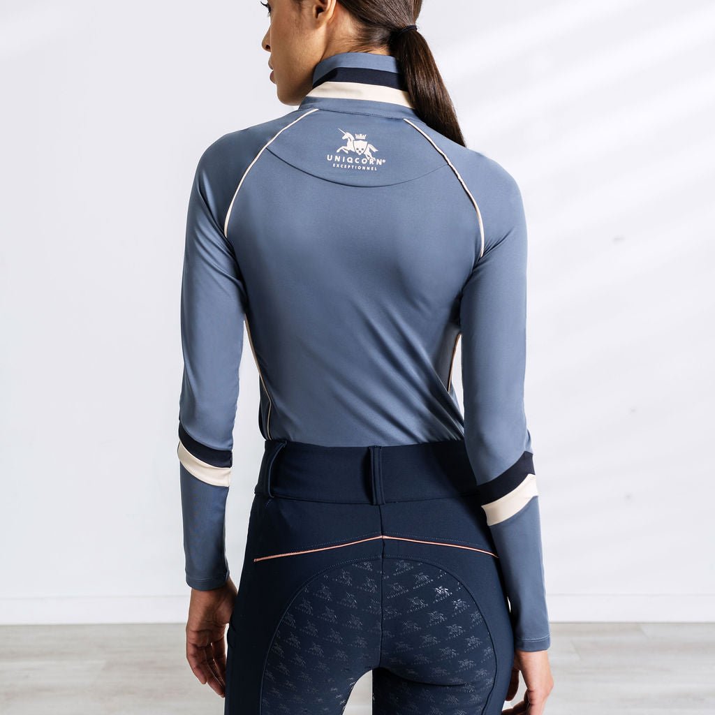 Uniqcorn Exceptionnel Equestrian Sun Shirt "Bluebird"