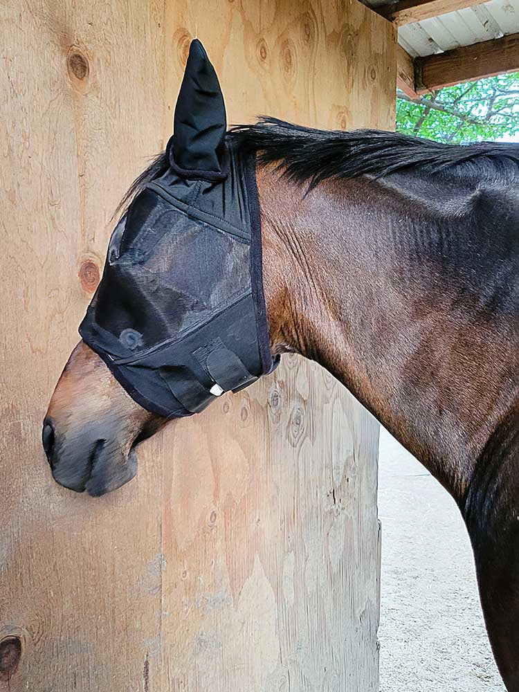 Grewal Equestrian - Fly Mask with Lycra Ears