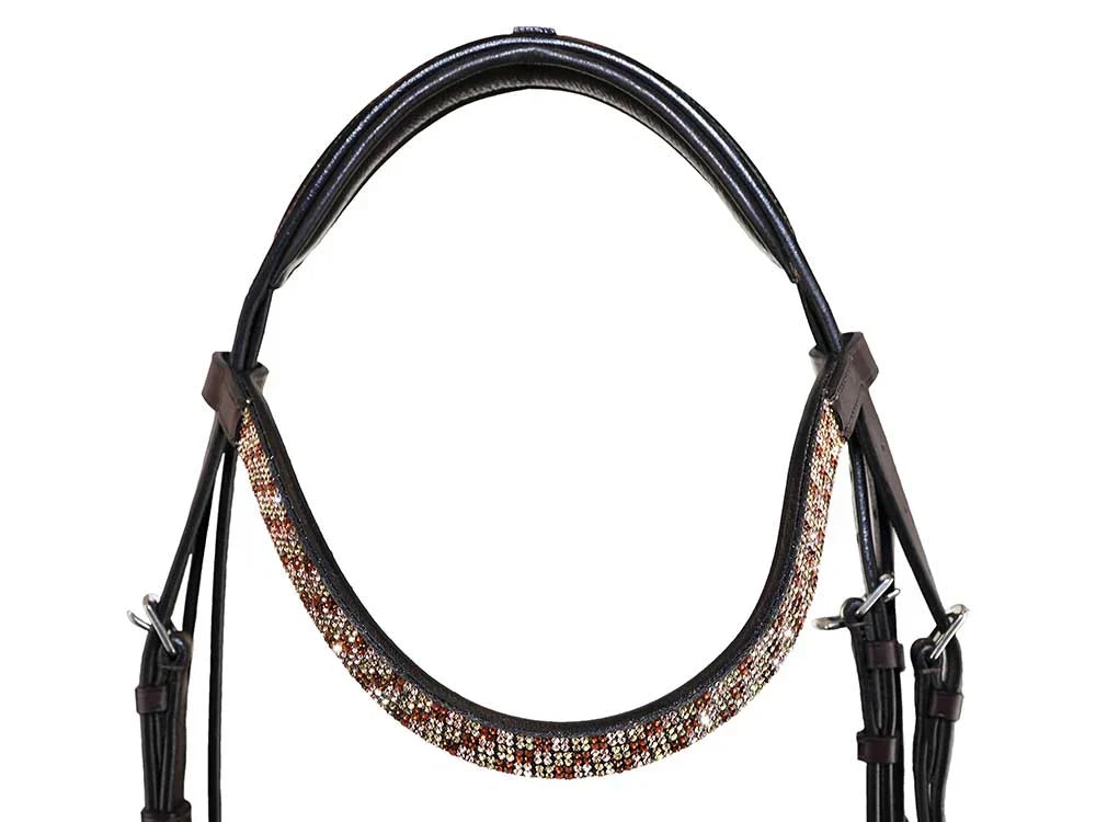 Grewal Equestrian - Bonn Beaded Dressage Bridle