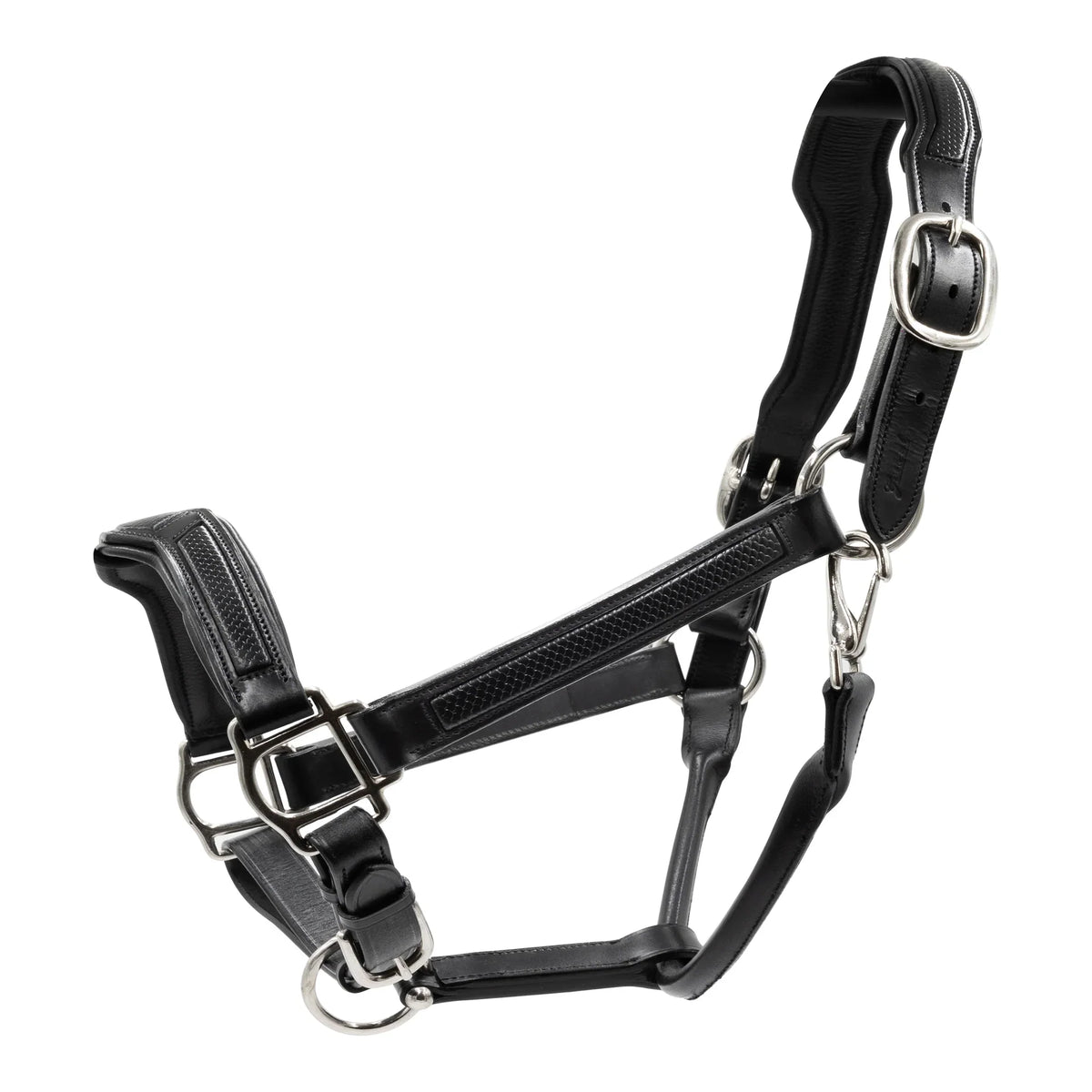 Grewal Equestrian - Cobra Snakeskin-Embossed Halter