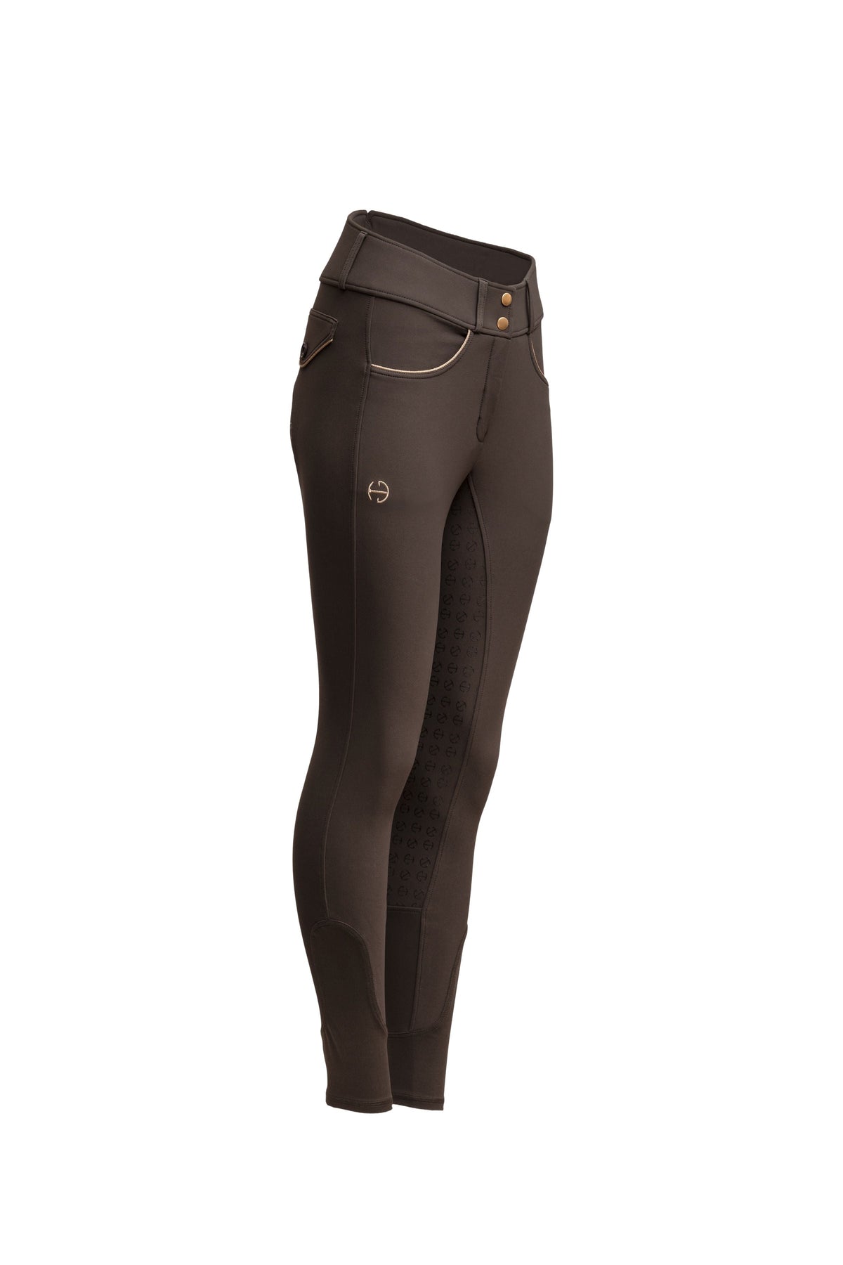 Halter Ego - Evolution Full Seat Breeches - Demitasse - HIGH WAIST