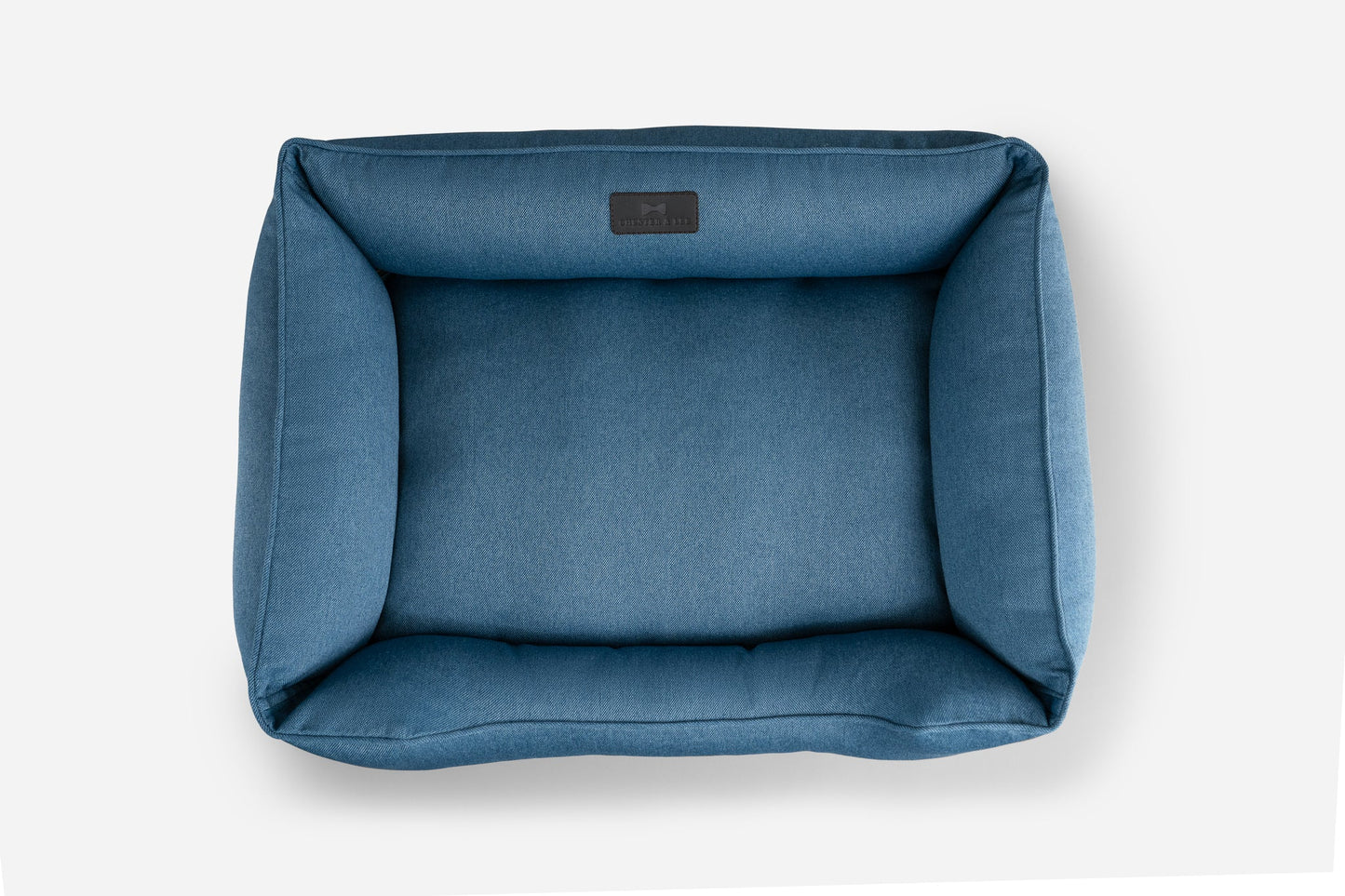 Chester & Lee Cotton Sleeper Dog Bed Denim