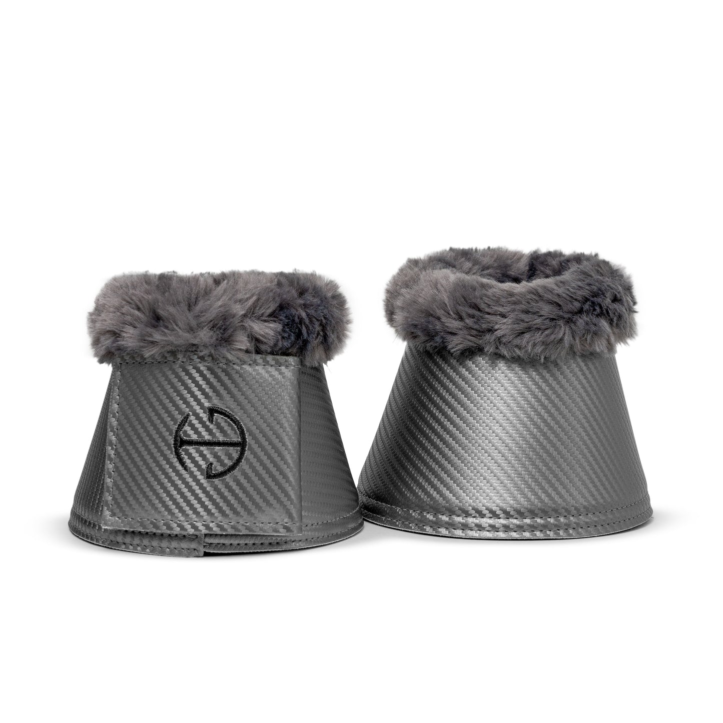 Halter Ego - Metallics Collection: Carbon Tech Bell Boots - Platinum