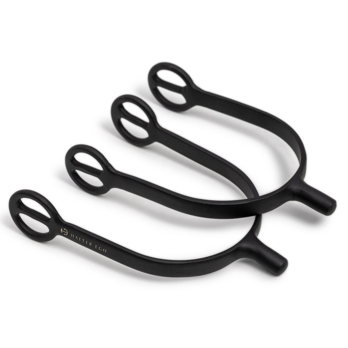 Halter Ego - Matte Black Spurs - Short Shank