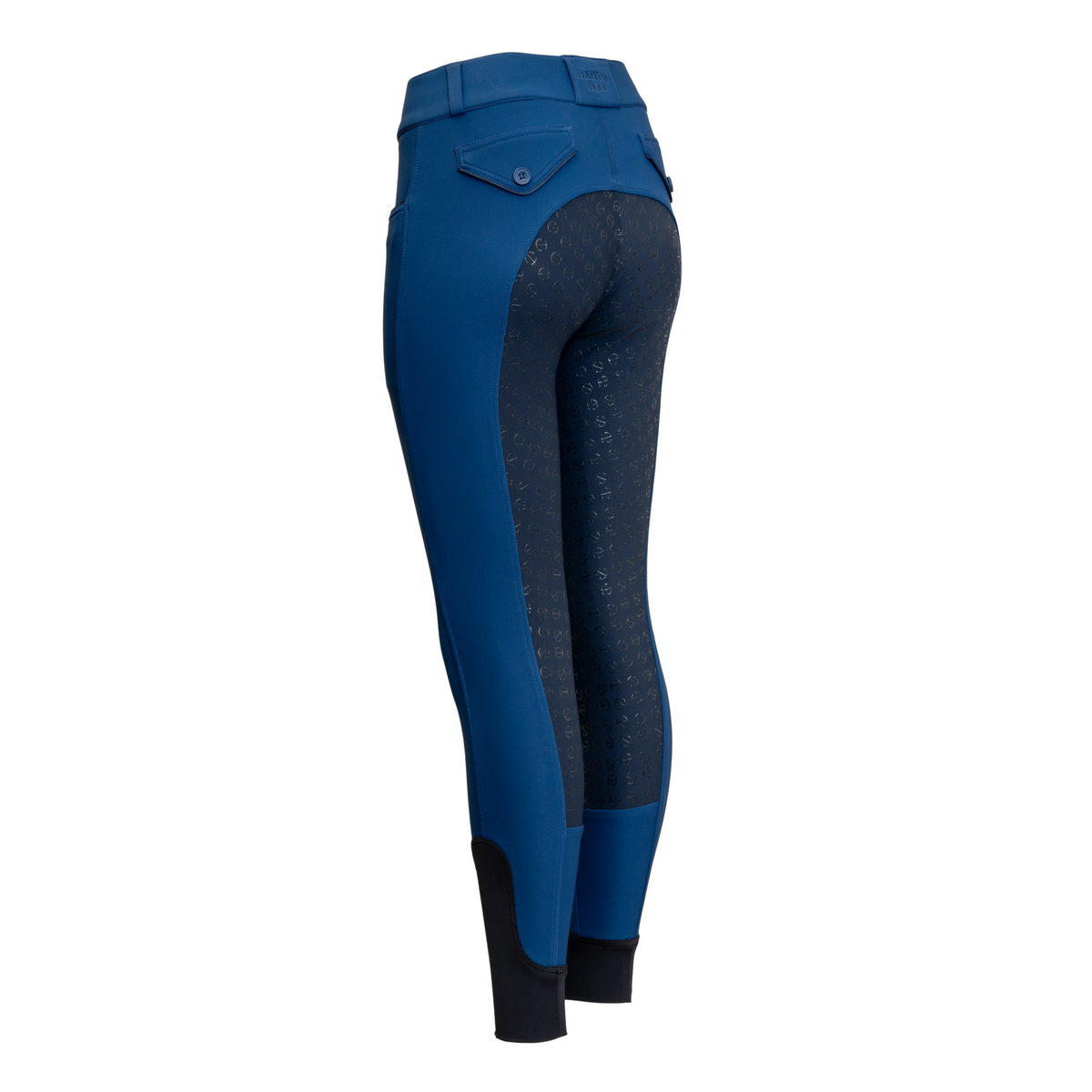 Halter Ego - Evolution Contrast Full Seat Breeches - Cobalt Blue & Navy Blazer Seat