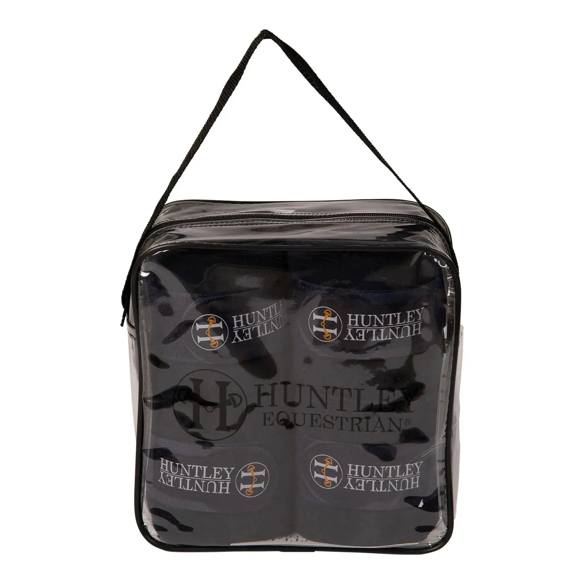 Huntley Equestrian - Polo Fleece Wraps - Set of 4, Black