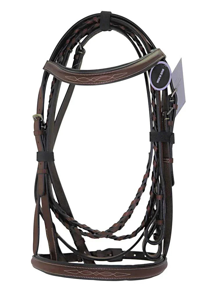 Grewal Equestrian - Royal Liverpool Round Raised Hunter Bridle