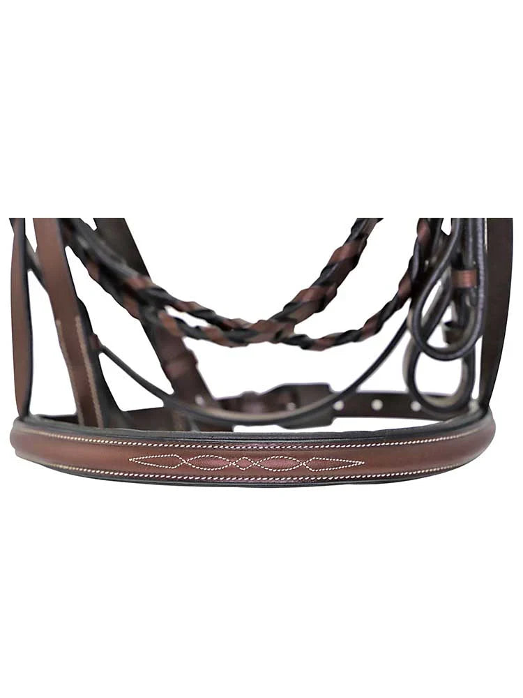 Grewal Equestrian - Royal Liverpool Round Raised Hunter Bridle