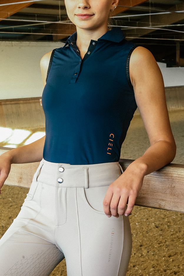 Cieli Equestrian - Jordyn Sleeveless Polo