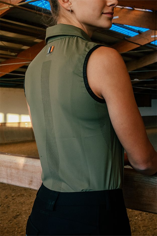 Cieli Equestrian - Jordyn Sleeveless Polo