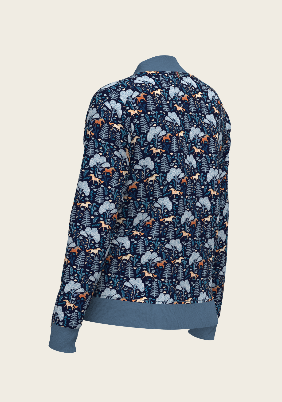 Espoir - Mid Blue Forest Reversible Jacket