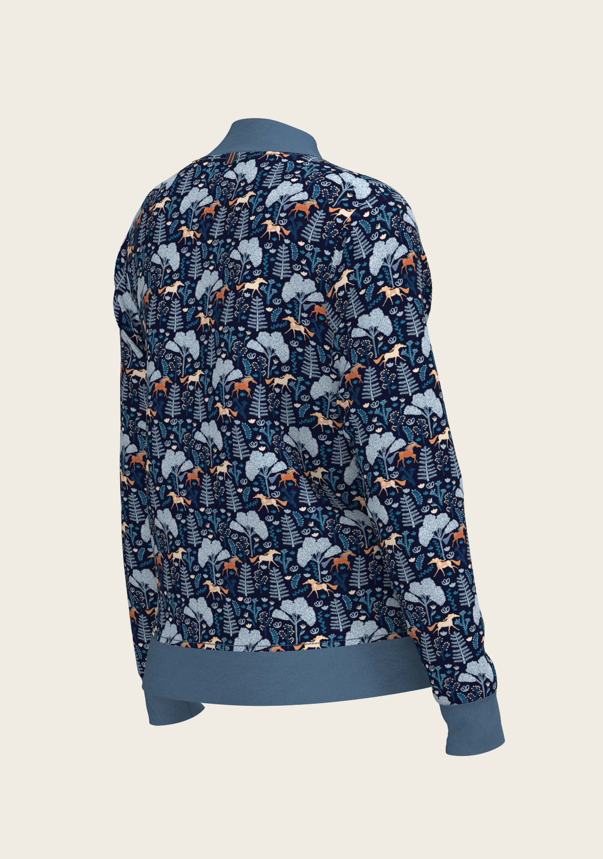 Espoir - Mid Blue Forest Reversible Jacket