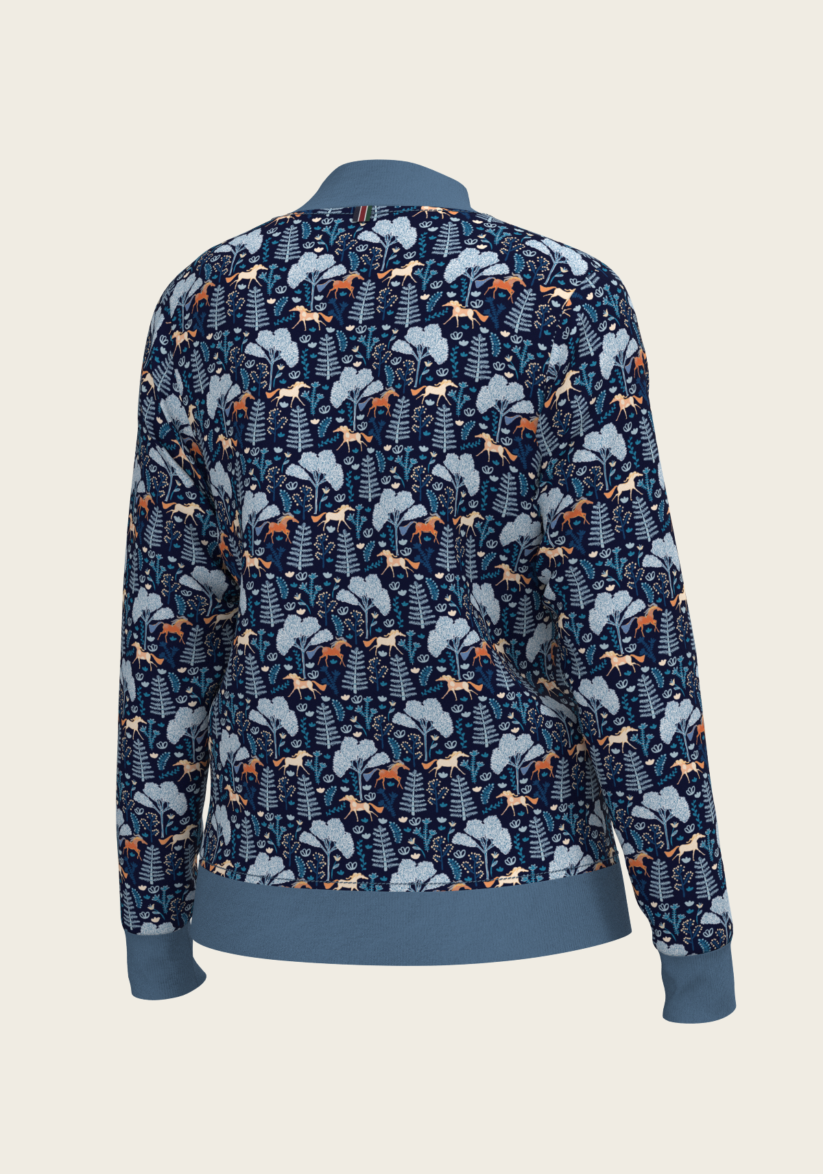 Espoir - Mid Blue Forest Reversible Jacket