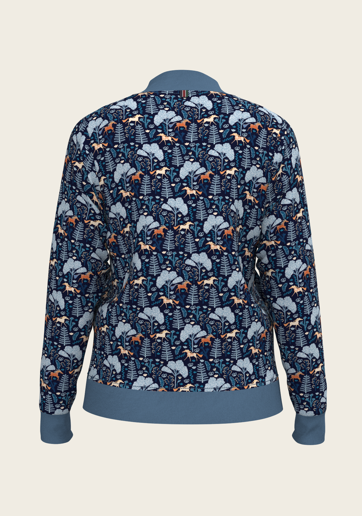 Espoir - Mid Blue Forest Reversible Jacket