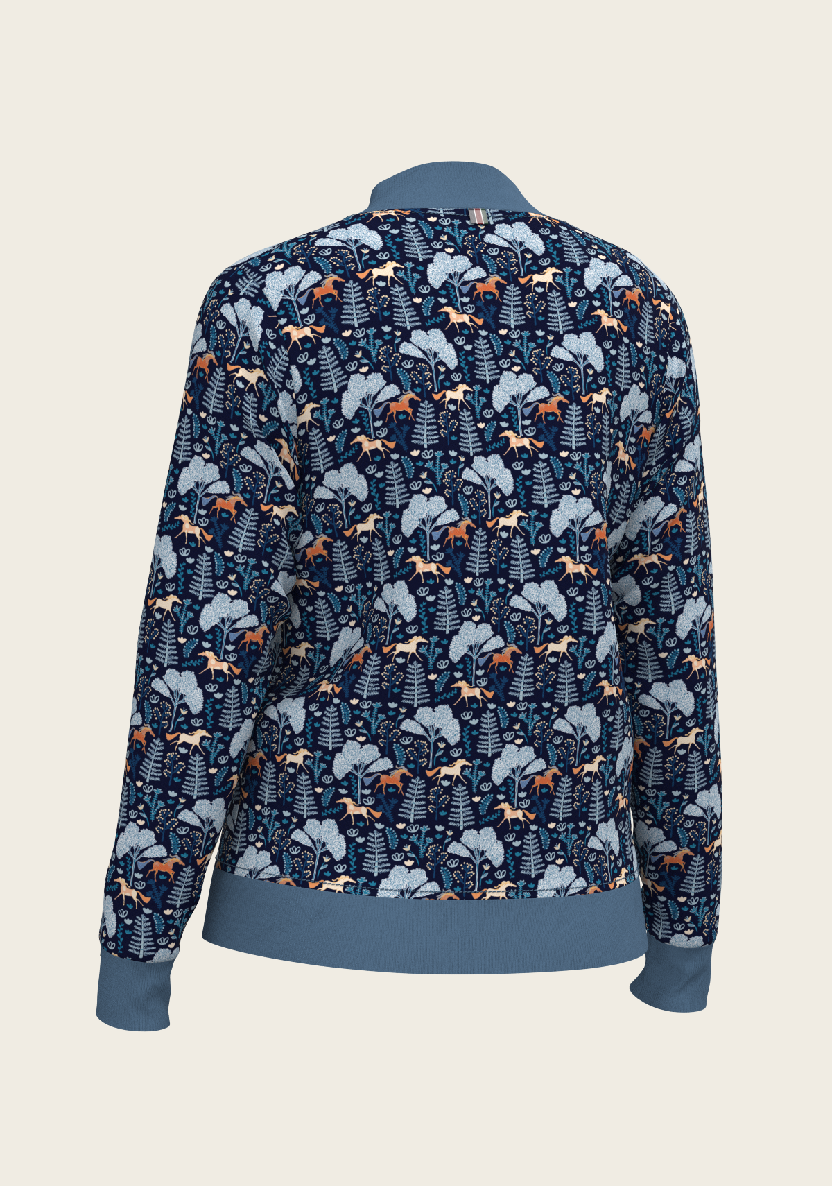Espoir - Mid Blue Forest Reversible Jacket