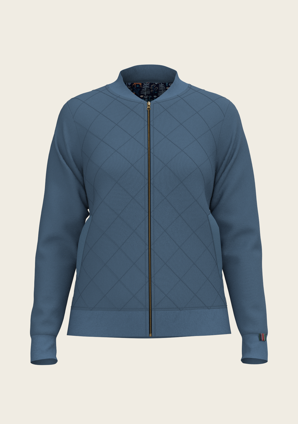 Espoir - Mid Blue Forest Reversible Jacket