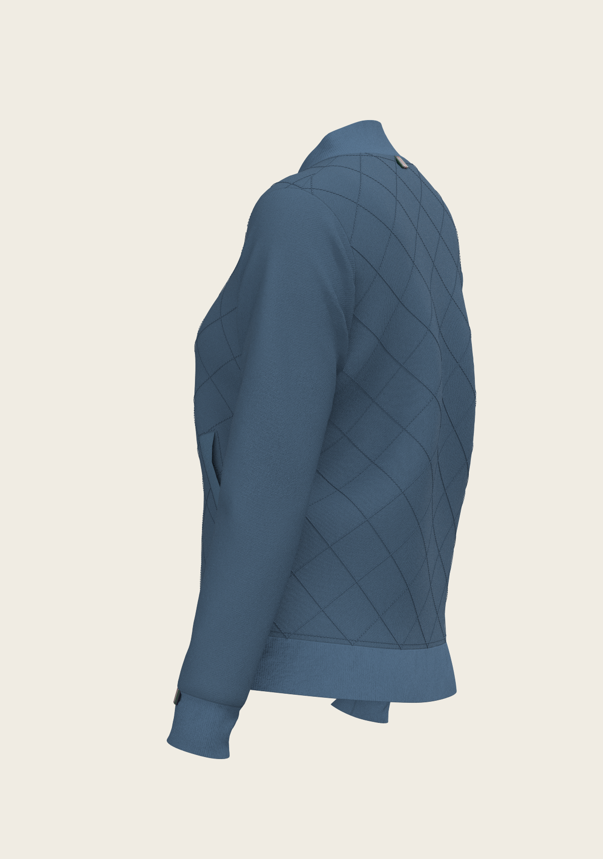 Espoir - Mid Blue Forest Reversible Jacket