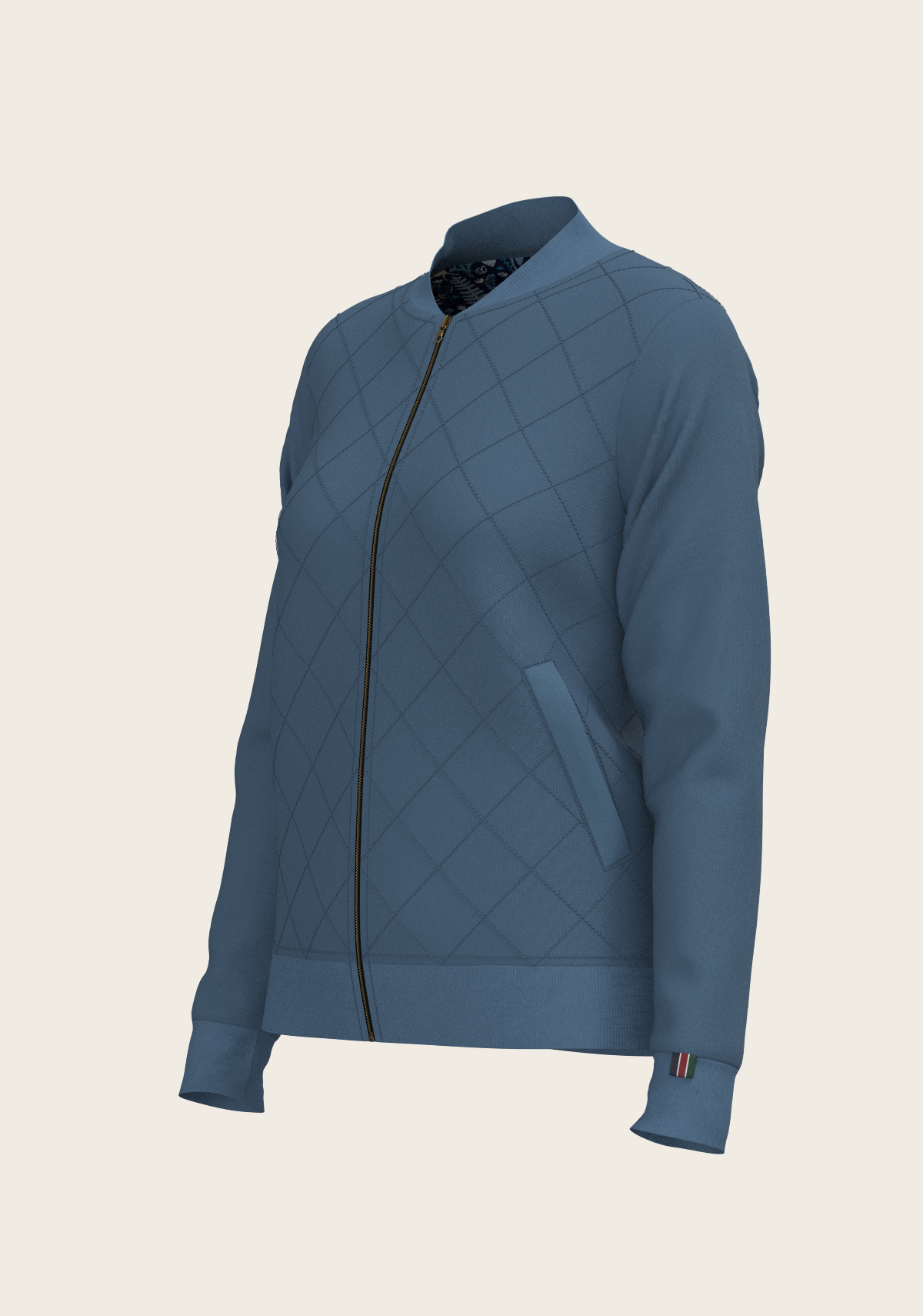 Espoir - Mid Blue Forest Reversible Jacket